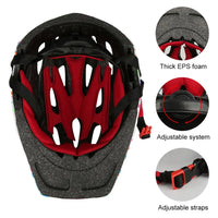 Outdoor Sports Children's Full Face Helmet Balance Bike Scooter Bike Riding Helmet Children's Helmet With Light And Insect Net