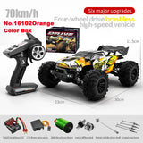 1:16 4WD Brushless RC Monster Truck – High-Speed Off-Road