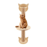 Cat Climbing Shelf – Wall-Mounted Cat Tree with Scratching Post