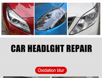 Car Headlight Restoration Polishing Kits Headlamp Repair Kits Car Light Polisher Cleaning Paste Cars Paint Refurbish Agent