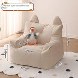 Single Sofa Chair Cartoon Seat Baby Sofa Children Sofa Cute Lazy Bean Bag Environmentally Friendly Thickened Portable Sofa Chair