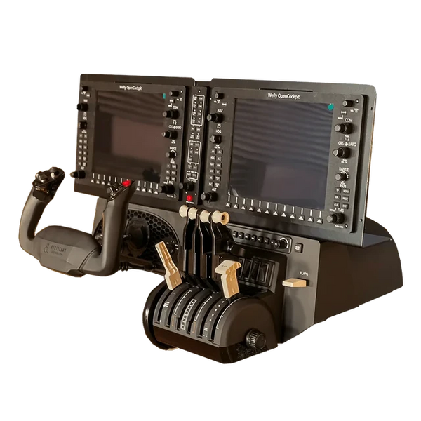 Simulated flight comprehensive avionics display panel 10.4-inch LCD instrument