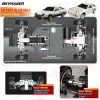 Skymaker AE86 RX-7 1:18 RC Drift Car – Remote-Controlled Racing