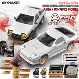 Skymaker AE86 RX-7 1:18 RC Drift Car – Remote-Controlled Racing