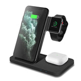 3in1 Wireless Fast Charger Dock Station