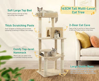 PAWZ Road Cat Tree Tower Scratching Post Scratcher Cat Condo House Bed Furniture