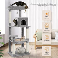 PAWZ Road Cat Tree Tower Scratching Post Scratcher Cat Condo House Bed Furniture