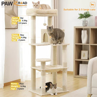 PAWZ Road Cat Tree Tower Scratching Post Scratcher Cat Condo House Bed Furniture