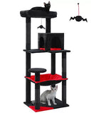 PAWZ Road Cat Tree Tower Scratching Post Scratcher Cat Condo House Bed Furniture