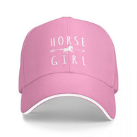 Horse Girl Riders Racer Cap