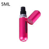 8ml/5ML Mini Bottle Refillable Perfume Spray With Spray Scent Pump Empty Cosmetic Containers Portable Atomizer Bottle Jack's Clearance