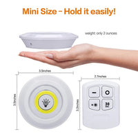 Smart Wireless Remote Control Dimmable Mini LED Lights Jack's Clearance