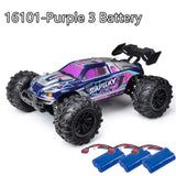 Rc Cars Off Road 4x4 with LED Headlight,1/16 Scale Rock Crawler 4WD 2.4G 50KM High Speed Drift Remote Control Monster Truck Jack's Clearance