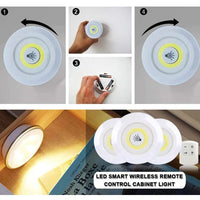 Smart Wireless Remote Control Dimmable Mini LED Lights Jack's Clearance