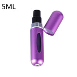 8ml/5ML Mini Bottle Refillable Perfume Spray With Spray Scent Pump Empty Cosmetic Containers Portable Atomizer Bottle Jack's Clearance