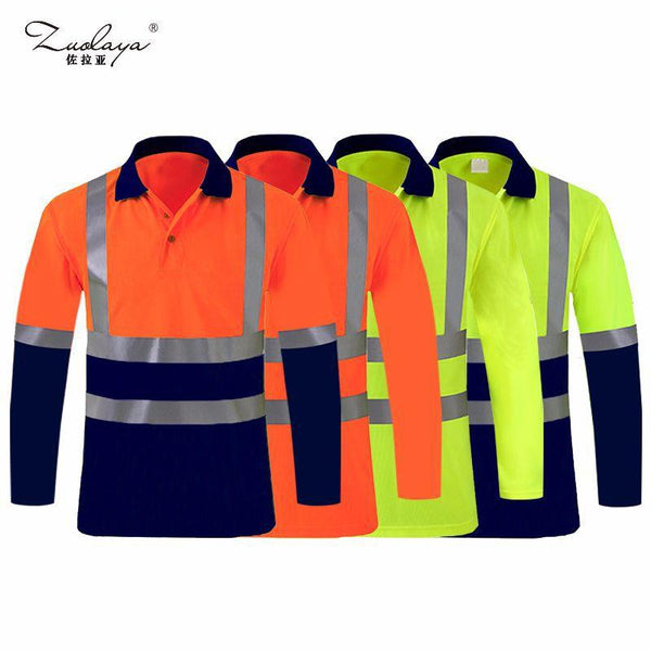 Factory Direct Sales Trade Hot Selling High Quality Quick-drying Lapel Top Workwear Style Colour Reflective Strip Overalls Jack's Clearance