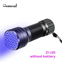 UV Light LED Flashlight UV Torch Ultraviolet Lamp Outdoor Portable UV Lamp Waterproof UV Flashlight Detector Scorpion Hunting Jack's Clearance