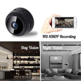 A9 Mini caméra de Surveillance IP WiFi HD 1080p  Micro enregistreur vocal sans fil, Version noct theurne Jack's Clearance