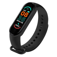 M6 Smart Bracelet Multi-Function Heart Rate Blood Pressure Monitor Step Music Sleep Monitoring M6 Smart Fitness Sports Watch Jack's Clearance