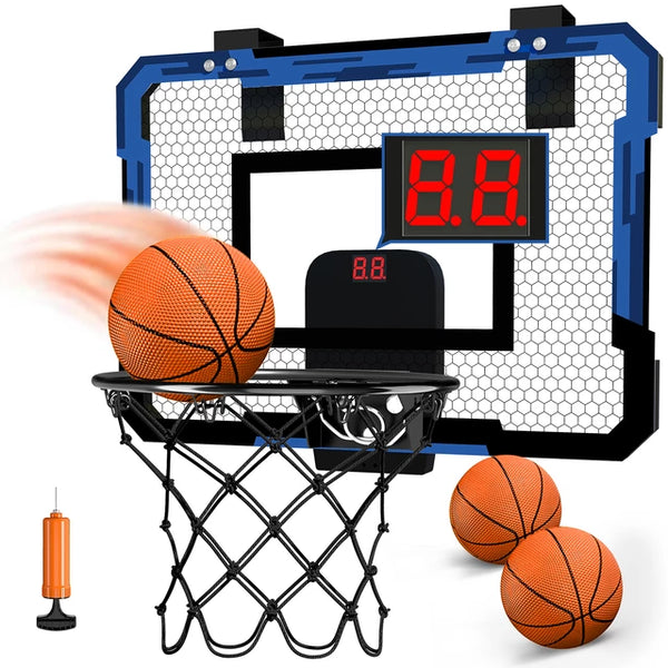 Kids Sports Toys Basketball Balls Toys for Boys Girls 3+ Years Old Wall Type Foldable Basketball Hoop Throw Outdoor Indoor Games Jack's Clearance