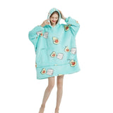 Winter Warm Soft Oversized Wearable Blanket Hoodie Jack's Clearance