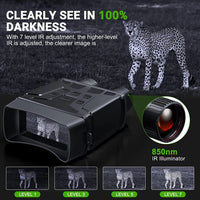 Night Vision Binoculars Infrared 1080P HD 5X Digital Zoom Jack's Clearance