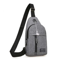 Unisex Fashion Chest Bag Sports Multi-function Large Mobile Phone Bag Waist Bag Jack's Clearance