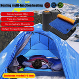 USB Heating Camping Sleeping Mattress 3-Level Adjustable Insulation Heated Sleeping Pad 7 Zone Areas Outdoor Hiking Travel Supplies Jack's Clearance