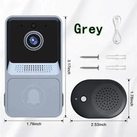 Smart Home Video Intercom WIFI Infrared Night Vision Doorbell Jack's Clearance