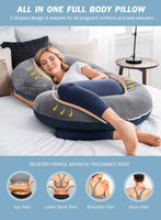 C-Shaped Body Pregnancy Pillow