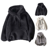 Furry Loose Fluffy Lady Hoodies