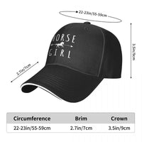 Horse Girl Riders Racer Cap