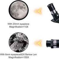 Astronomical Telescope With Tripod 150X Zoom HD Outdoor Monocular Moon Jack's Clearance