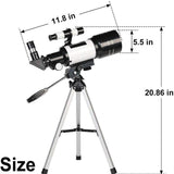 Astronomical Telescope With Tripod 150X Zoom HD Outdoor Monocular Moon Jack's Clearance