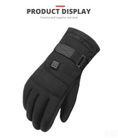 Waterproof Motorcycle Gloves Heating USB Hand Warmer Electric Thermal Heated Gloves Battery Powered Gloves Jack's Clearance