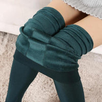 Winter Leggings Knitting Velvet Casual Legging New High Elastic Thicken Warm Black Pants Skinny Pants For Women Leggings Jack's Clearance