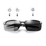 Photochromic Sunglasses Men Polarized Driving Chameleon Glasses Male Change Color Sun Glasses Day Night Vision Driver's Eyewear Jack's Clearance