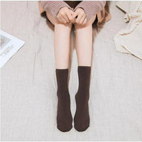 Women/Men Winter Warm Thicken Thermal Socks Wool Cashmere Snow Black Skin Seamless Sock Velvet Soft Boots Floor Sleeping Socks Jack's Clearance