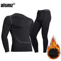 Winter Thermal Underwear Men Tight Undershirts Compression Quick Drying Thermo Long Johns Jack's Clearance