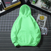 Soft Oversized Hoodie Light Plate Long Sleeve Pullover Jack's Clearance