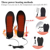 USB Electric Heated Insoles Jack's Clearance