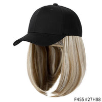 Short Wavy Synthetic Hair Baseball Cap Adjustable Jack's Clearance