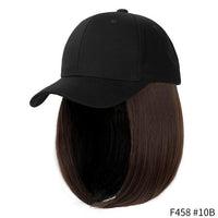 Short Wavy Synthetic Hair Baseball Cap Adjustable Jack's Clearance