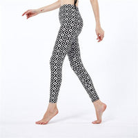 YRRETY Leopard Print Leggings Jack's Clearance