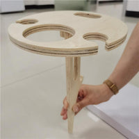 Mini Portable Foldable Wine Table Jack's Clearance