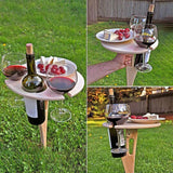 Mini Portable Foldable Wine Table Jack's Clearance