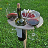 Mini Portable Foldable Wine Table Jack's Clearance