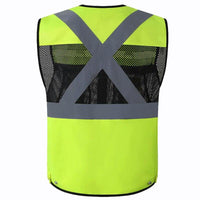 Reflective High Visibility Mesh Safety Vest Jack's Clearance