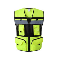 Reflective High Visibility Mesh Safety Vest Jack's Clearance