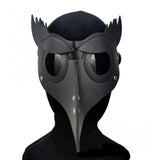 Medieval Steampunk Plague Doctor Bird Mask Latex Punk Cosplay Mask Beak Adult Halloween Event Cosplay Props Accessories Jack's Clearance